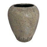 thumbnail of B & S Blumenkübel Gartendeko Keramik Vase Amphore Antik Shabby Steinoptik H 23 cm Rund