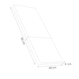 thumbnail of cuscino medio con doppia cucitura idrorepellente colore Ecrù