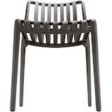 thumbnail of tectake Chaises de jardin ALCUDIA résistantes aux intempéries et empilables - gris anthracite, Lot de 4 - 406050