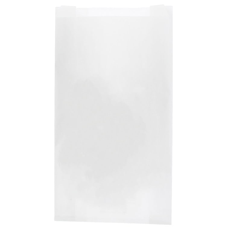 MONOUSO - Bolsa de Papel Blanca 17+7x32cm (100 Uds)