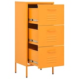thumbnail of vidaXL Lagerschrank Senfgelb 42,5x35x101,5 cm Stahl