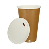 thumbnail of MONOUSO - Reisedeckel mit weißem Papierloch Ø9,0cm (1.000 Stück)