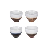 thumbnail of Coffret de 4 bols Wabisabi 30 cl -  30.00 cl Multicolore Rond Grès Table Passion 11.00x11.00 cm