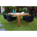 thumbnail of Garland Poly Rattan Gartensessel Gartenstuhl Monza Weiß