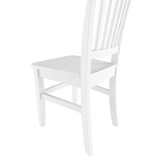 thumbnail of Klassischer weißer Holzstuhl aus massiver Kiefer V-90.71-27W