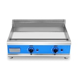 thumbnail of Plancha / Frytop a gas profesional de cromo duro 800x570x370 mm (2 quemadores, 10 kW)
