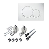 thumbnail of Wand-Tiefspül-WC mit WC-Sitz Komplettset – mit passendem Geberit UP320 Vorwandelement