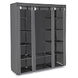thumbnail of Helloshop26 - Armoire de rangement XXL penderie dressing en tissu non-tissé 175 x 150 x 45 cm gris 12_0002301