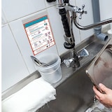 thumbnail of Porte-affiche Plexiglass mural vertical A4