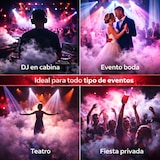 thumbnail of Velvet Smoke Líquido Profesional para Máquina de Humo 5 Litros Aroma Cereza  Compatible con Máquinas de Humo DJ Eventos y Discotecas