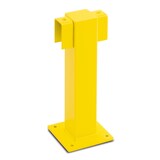 thumbnail of PROREGAL Standpfosten für Rammschutz-Geländer XL-Line | Mitte | HxBxT 50x20x20cm | Feuerverzinkter & kunststoffbeschichteter Stahl | Gelb