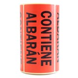 thumbnail of Etiqueta Adhesiva Envíos "Contiene Albarán"