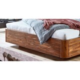 thumbnail of SAM® Schwebebett Holzbett Akazienholz 140 x 200 cm geschlossenes Kopfteil TENERIFFA