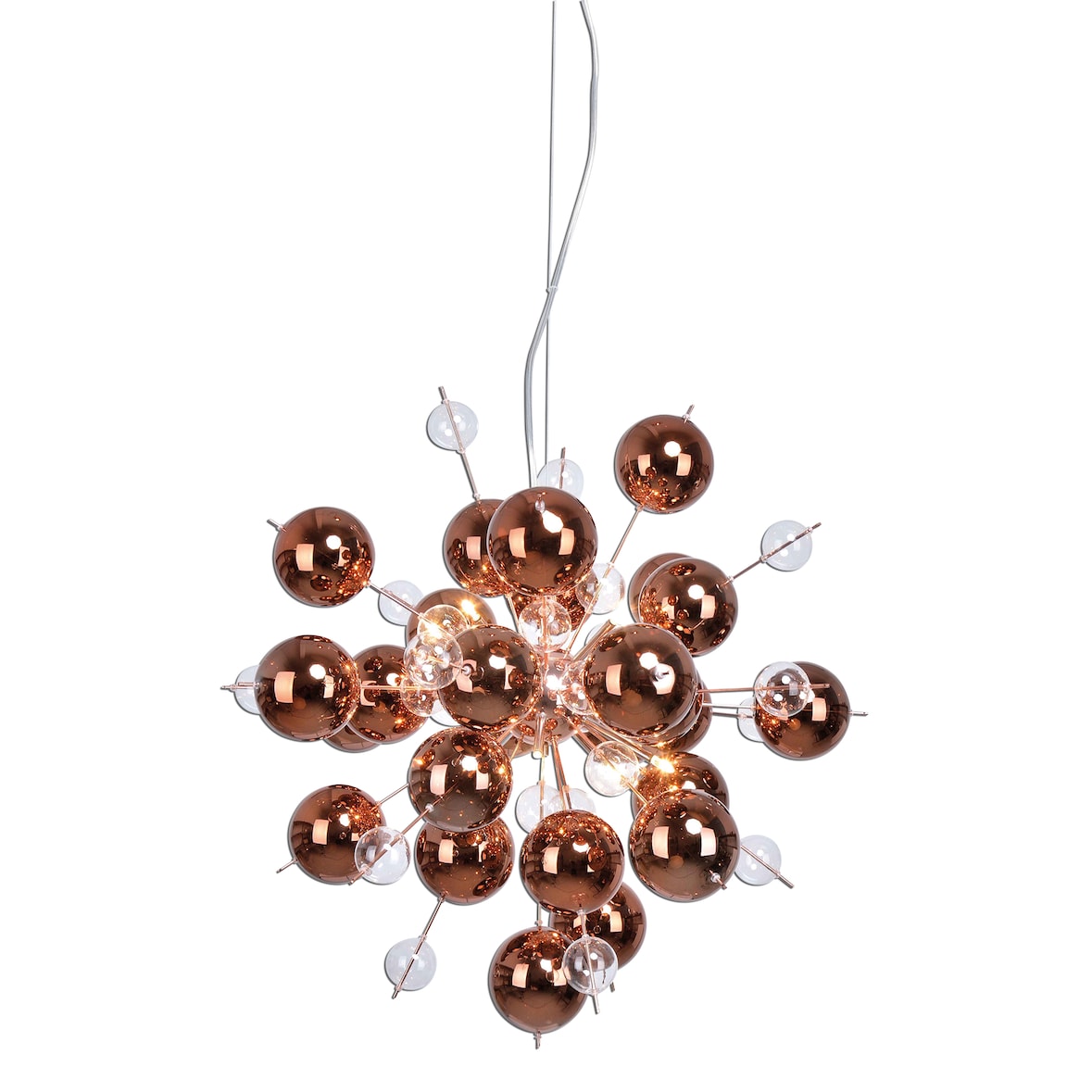 Näve Pendelleuchte "Explosion Copper" in kupfer