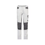 thumbnail of DASSY Arbeitshose HELIX Painters Women - Damen Malerhose - Kratzschutz weiß/anthrazitgrau 34 STANDARD