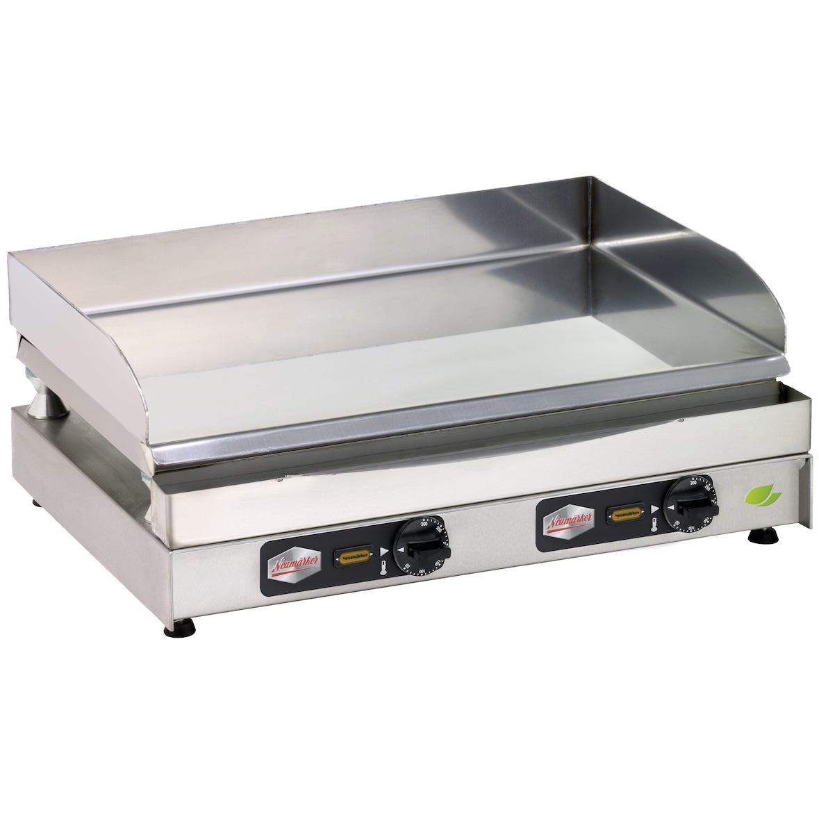 Neumärker® Chromstahlbräter Medium | Elektrische Griddleplatte | Grillfläche 600x400 mm