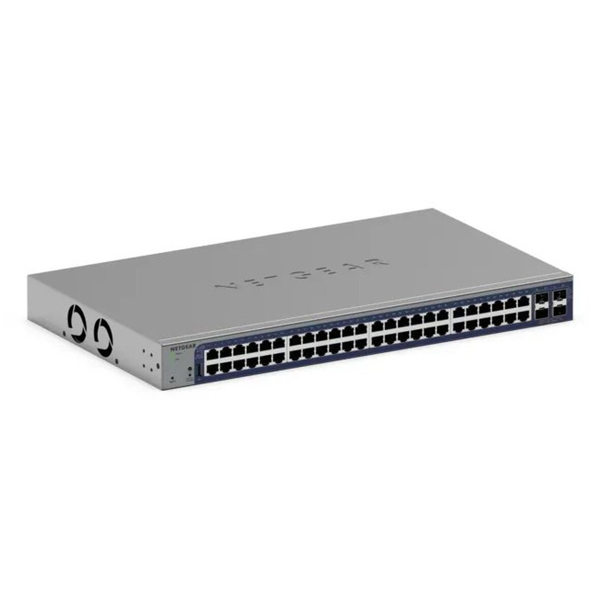 Netgear Smart S3300-52X - V3 - Switch - L3 Lite - Smart - 48 x 10/100/1000 + 4 x SFP+ - Desktop, an Rack montierbar (380 W)