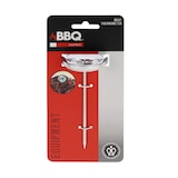 thumbnail of WellHome - Vleesthermometer van roestvrij staal - 300 graden Celsius - Temperatuurindicator tot 120 graden Celsius