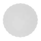 thumbnail of Rond festonné blanc ø 19 cm (250 unités)