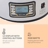 thumbnail of Mundschenk Maischekessel, Bierbrauanlage, 2500 W, 30 l, 9 Programme Silber-Metallic