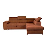 thumbnail of Canapé d'angle convertible réversible DAYTONA Tissu Lincoln terracotta 260 x 216 x 94 cm AUCUNE