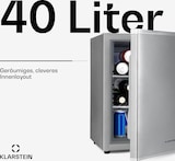 thumbnail of Klarstein Happy Hour Minibar 40L 5-15°C 23 dB LED-Licht Silber