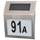 thumbnail of Edelstahl Solar Hausnummer Nummer Leuchte beleuchtet Beleuchtung LED