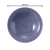 thumbnail of Seltmann Weiden Beat Color Glaze Suppenteller ø 22,5 cm 6er Set Fliederblau