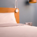 thumbnail of Benetton - Conjunto de Cama 2 Peças (Capa de Edredão 155X220Cm + Fronha 80X80Cm) 200Tc 100% Algodão Branco e Cinzento P&B