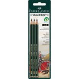 thumbnail of Faber Castell Bleistift 9000 B grün 3er