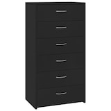 thumbnail of Helloshop26 - Buffet Sideboard Kommode Schrank Aufbewahrungseinheit Organizer für Küche Wohnzimmer Lounge mit 6 Schubladen 50 x 34 02_0029762