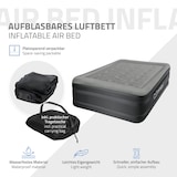 thumbnail of ML-Design Luftmatratze 1 Person 196x97x47 cm Grau TÜV geprüft Selbstaufblasend Elektrische Pumpe Gästebett Camping