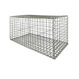 thumbnail of Gavión decorativo metálico galvanizado 200x50x100 cm para jardín exterior 1600 kg