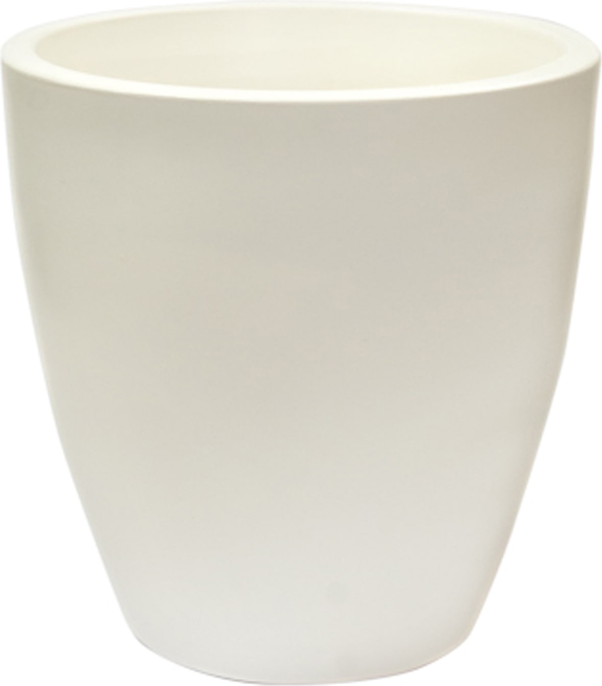 WellHome - Blumentopf aus Rotationsgeformtem Polyethylen 40L Ø40x40cm in der Farbe Weiß - Top garden Accord
