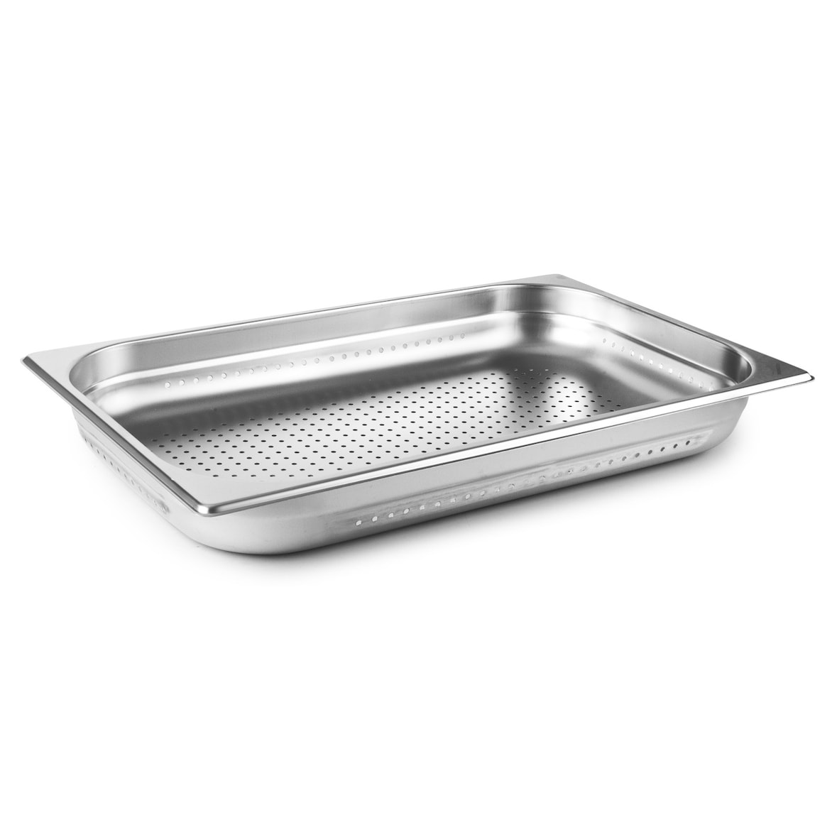 LACOR Gastronorm-Lochblech Stahl 18/10 GN 2/1 Höhe 4 cm 66042