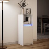 thumbnail of vidaXL LED-Sideboard Weiß 38x34x100 cm Holzwerkstoff