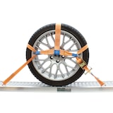 thumbnail of 4x Auto Spanngurt Verzurrsystem Radsicherung PKW KFZ Zurrgurt für Amazon