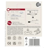 thumbnail of Paulmann Éclairages encastrés LED pour meubles Armoire de toilette rond 65mm 2x2,5W 2x180lm 230/12V3000K Chrome 99920