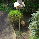 thumbnail of Relaxdays Dornengitter, Marder- & Katzenabwehr, BxT: 200 x 30 cm, Schutz für Beete & Pflanzen, mit 8 Erdankern, schwarz