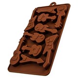 thumbnail of Silikonform Gitarre - braun 21x10x1,5cm - Silikon Form Backen, Seife & mehr - Backform