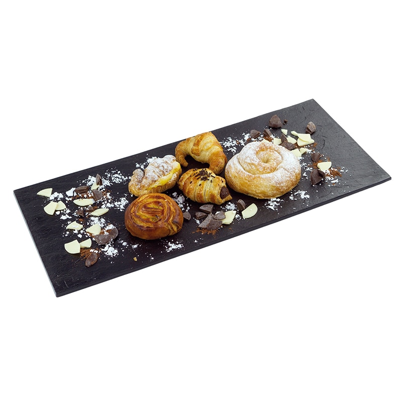 Bandeja plastico efecto pizarra rectangular 40,5X18cm ARTIPAS