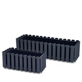 thumbnail of Prosperplast - BOARDEE FENCYCASE Balkonkasten - 58x18x16,2cm in Anthrazit farbe