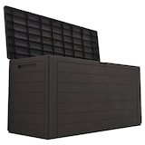 thumbnail of Prosperplast - Baul de jardin 280 litros Boardebox de plastico en color ocre oscuro 116 x 43,8 x 55 cm