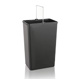 thumbnail of WellHome - Caixote do lixo ecológico 16 litros com 3 compartimentos (2x8L), cor Prateada - 31x26,5x39,5cm