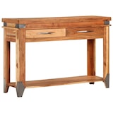 thumbnail of Table console 110x34x74 cm Bois d'acacia massif