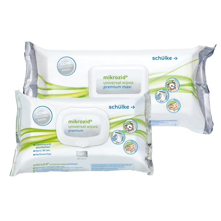Mikrozid® Universal Wipes Schülke DESINFEKTIONSTÜCHER | 100 STANDARD TÜCHER