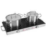 thumbnail of GUTFELS COOK 4010 | 2800 Watt | Infrarotkochplatte | Überhitzungsschutz | Rutschfeste Standfüße | Doppelkochplatte