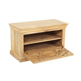 thumbnail of SIT Möbel Schuhschrank aus Mango | 1 Klappe, innen 1 Boden | natur | B 80 x T 40 x H 50 cm | 13758-01 | Serie LAKADEE