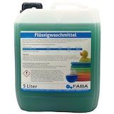 thumbnail of FABA Flüssigwaschmittel Konzentrat 5 L, grün, Universal Color angenehm frisch inkl. Ausgießer