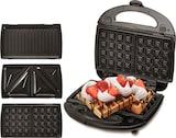 thumbnail of Camry CR3024  Sandwichera Doble 3 en 1, Placas Intercambiables, Sandwich Tostadora, Gofrera Gofres Belgas, Grill Plancha para Carne y Pescado,  1000W